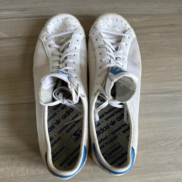 Adidas Aderley SPZL White Bright Blue 2020 FX1502 Men's - Size 10.5 US / 10 UK - Picture 10 of 11